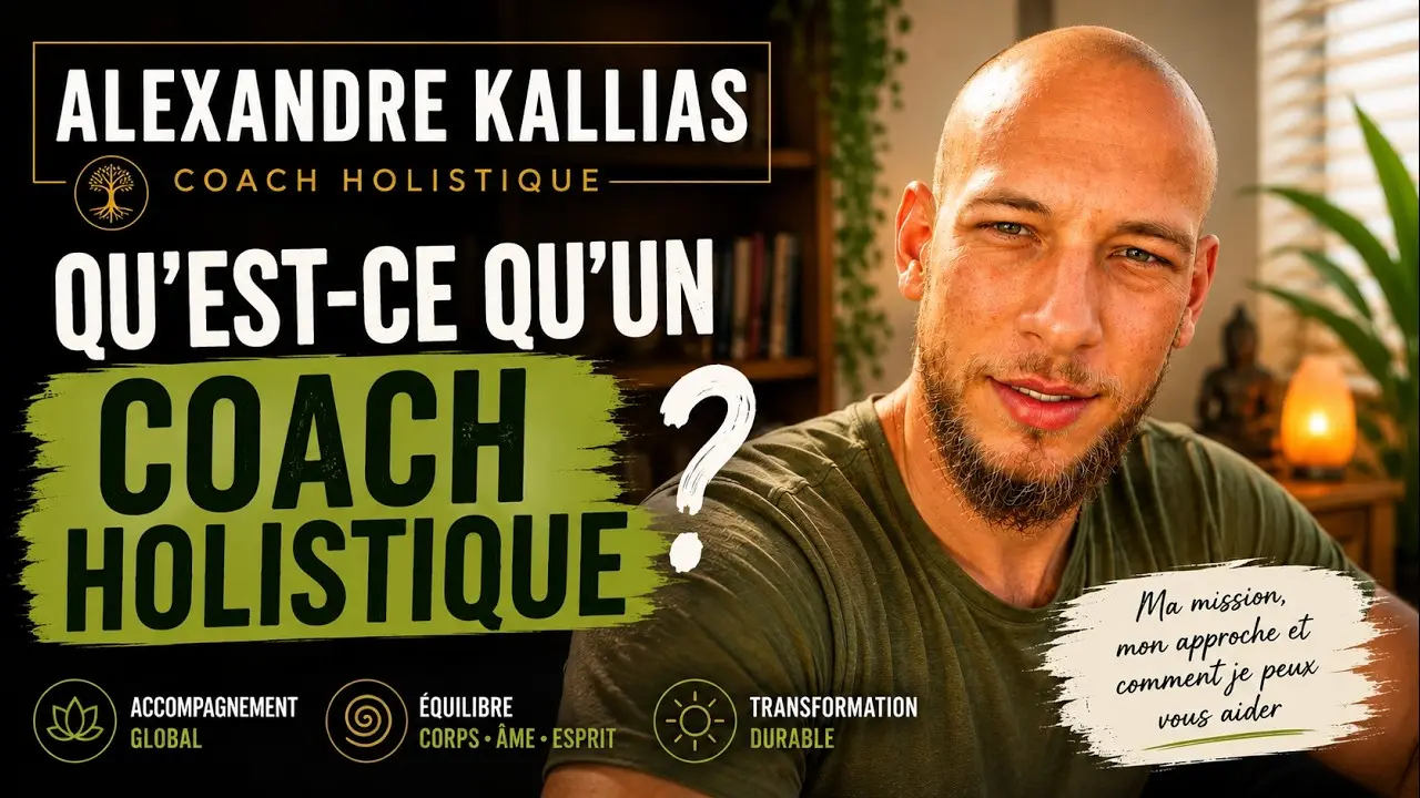 Alexandre Kallias, coach holistique à Genève, en vidéo : qu'est-ce qu'un coach holistique